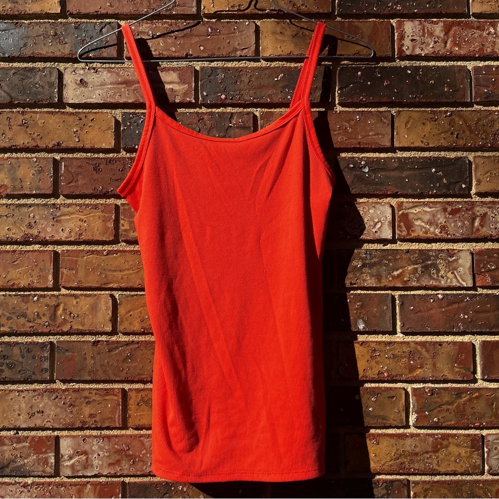 NOBO Neon Orange Tank Top